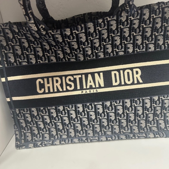 Dior Suede Tote - Picture 1 of 2